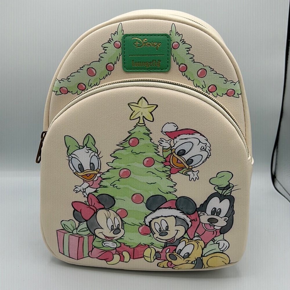 Disney Loungefly Christmas backpack NEW